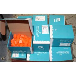 LARGE BOX OF SPAENAUR 7/8" TUBE-CAPS