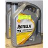 Image 1 : 2 JUGS OF SHELL SYNTHETIC MOTOR OIL BLEND 0W-30