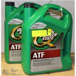 2-JUGS OF QUAKER STATE AUTO-TRANSMISSION FLUID