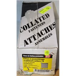 CASE OF GRIP-RITE 15-GAUGE 1-1/4" COLLATED NAILS