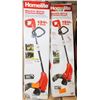 Image 1 : PAIR OF HOMELITE ELECTRIC STRING TRIMMERS