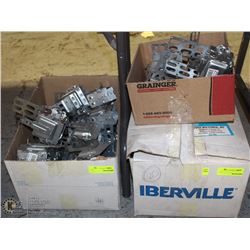 LOT OF ASSORTED ELECTRICAL BOXES