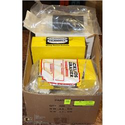 BOX W/ CABLE BREAKOUT BOOTS, RECEPTACLES, ZIPTIES