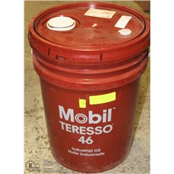 20L PAIL OF MOBIL TERESSO 46 INDUSTRIAL OIL