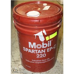 20L PAIL OF MOBIL SPARTAN EP-C 220 INDUSTRIAL GEAR