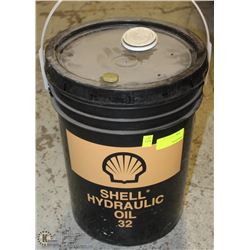 20L PAIL OF SHELL HYDRAULIC OIL 32