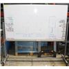 Image 1 : LARGE ROLLING 2 SIDED WHITE BOARD 40X71