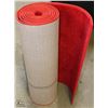 Image 1 : ROLL OF RED RUN OFF CARPET