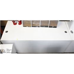 WHITE OFFICE DESK 72X30X29 -ON CHOICE-