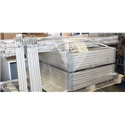 INDUSTRIAL PRO GRADE EZ RACKING -DOUBLE UNASSEMBLED