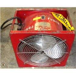 SUPER VACUUM ELECTRIC FAN 18X18X13