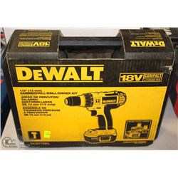DEWALT 1/2" HAMMERDRILL/DRILL/DRIVER KIT
