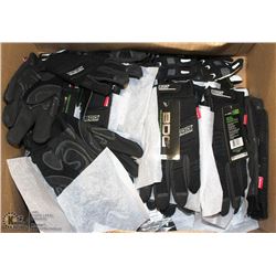 LARGE BOX OF HEAVY DUTY WORK GLOVES