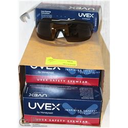 CASE OF UVEX SAFETY GLASSES