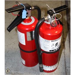PAIR OF 5LB ABC FIRE EXTINGUISHER