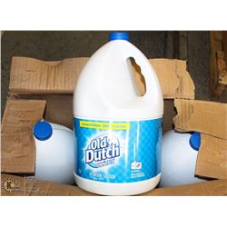 BOX OF THREE 5L BOTTLES OF OLD DUTCH BLEACH