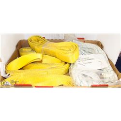 BOX OF ASSORTED LANYARDS