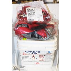 COMPLIANCE IN A CAN HARNESS AND LANYARD KIT