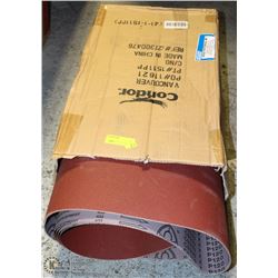 BOX OF P120 BELT SAND PAPER