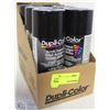 Image 1 : CASE WITH 6 BOTTLES OF BLACK DUPLI-COLOR