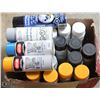 Image 1 : LARGE BOX OF ASSORTED SPRAY PAINTS