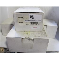 LOT OF 4 DELTA COMMERCIAL SHOWER HEADS CHROME