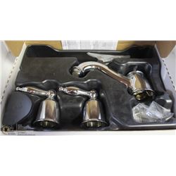 MOEN CASTLEBY CHROME LEVER 2H GARDEN TUB DECK