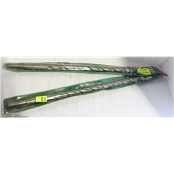 PAIR OF VX2 3/8" X 16" MASONARY BITS
