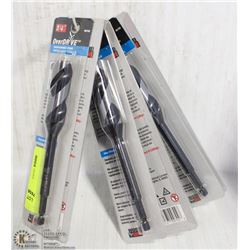 PACK OF 6 3/4" CORLESS DRILL BITS