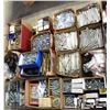 Image 1 : PALLET WITH NUTS / BOLTS / WASHERS / CODDER PINS