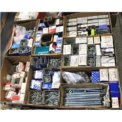 PALLET OF ASSORTED FASTENERS