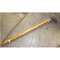 GROUP OF 5 MOP HANDLES ON CHOICE