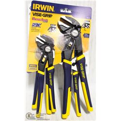4 NEW IRWIN VISE GRIP GROOVE LOCK PLIERS