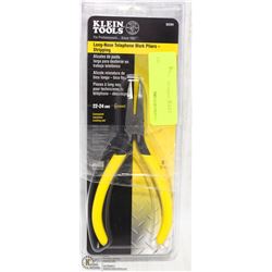 2 PAIRS OF KLEIN TOOLS LONG NOSE TELEPHONE PLIERS