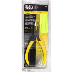 2 PAIRS OF KLEIN TOOLS LONG NOSE TELEPHONE PLIERS