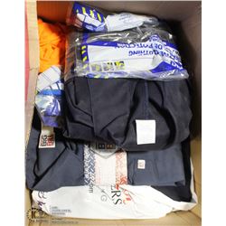 BOX OF ASSORTED SZ BIG BILL COVERALLS