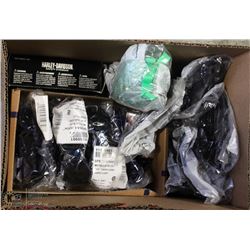 BOX OF ASSORTED SAFETY GLASSES