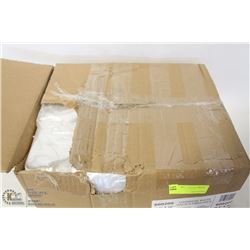CASE OF 100 CLEAR GARBAGE BAGS