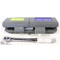 GRAY TOOLS MICROMETER TORQUE WRENCH