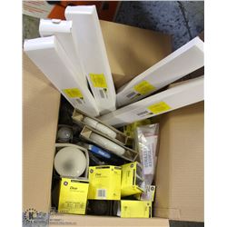 BOX OF ASSORTED LIGHTS