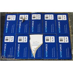 CASE OF SZ MEDIUM DISPOSABLE GLOVES