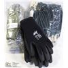 Image 1 : LOT OF 3 TYPES OF WORK GLOVES, VARIOUS SIZES