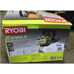 RYOBI 2 CYCLE GAS BACKPACK BLOWER 185 MPH