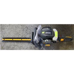RYOBI 26CC GAS HEDGE TRIMMER, STORE RETURN.