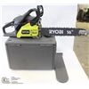 Image 1 : RYOBI 16" CHAIN SAW RY3716, STORE RETURN