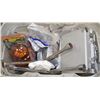 Image 1 : TOTE WITH ASSORTMENT OF TOOLS, NEW SAFETY GEAR
