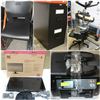Image 1 : FEATURED ITEMS: OFFICE TABLES/ CHAIRS/ EQUIPMENT!