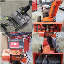 FEATURED ITEMS: SNOW BLOWERS!