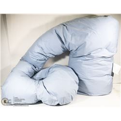 LEACHCO SNOOGLE TOTAL BODY PREGNANCY PILLOW BLUE