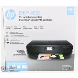 HP ENVY 4522 PRINTER - WIRELESS/SCAN/COPY/PHOTO